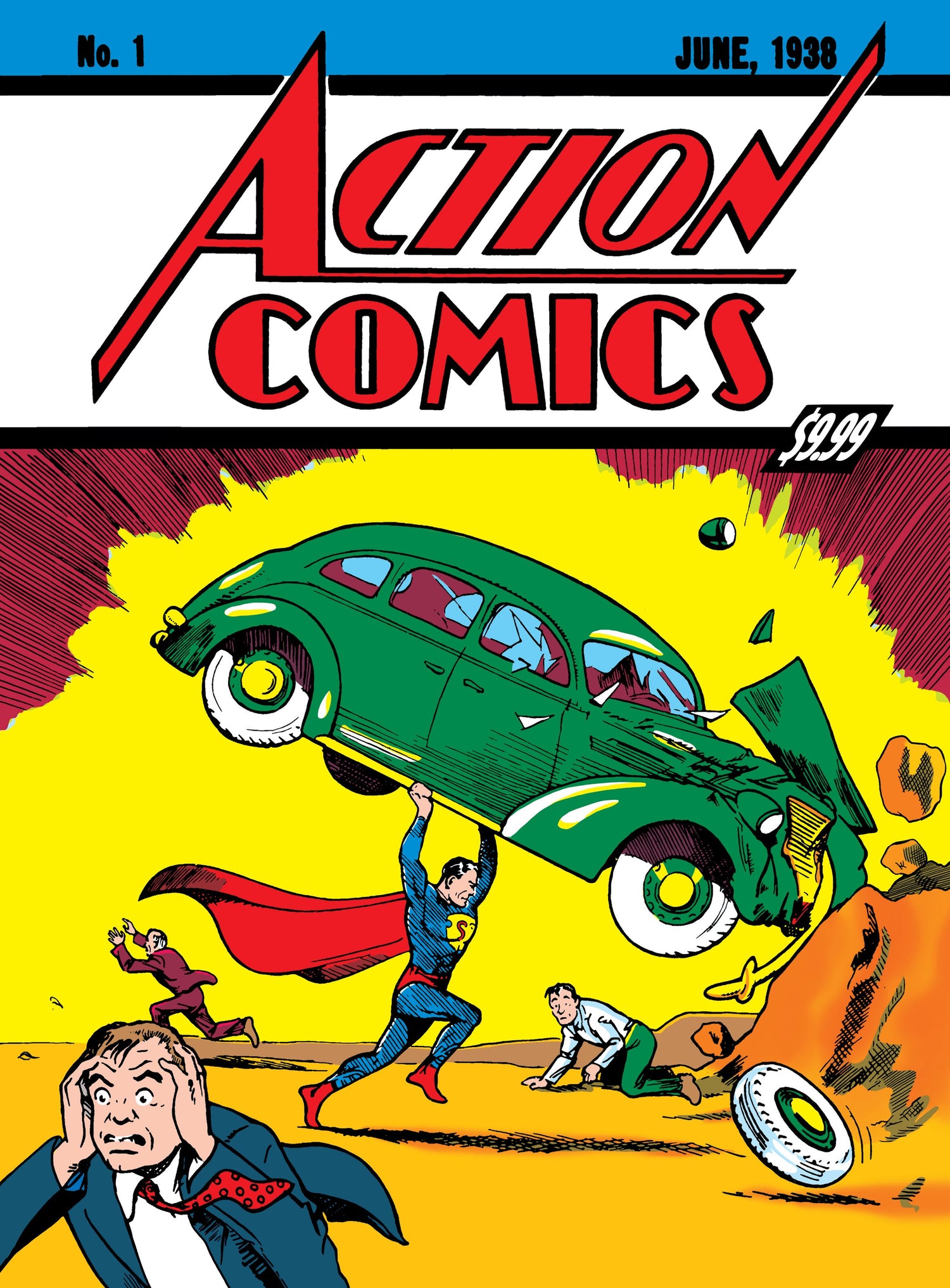 Action Comics #1 Golden Age Sized Facsimile Edition Cover A Joe Shuster