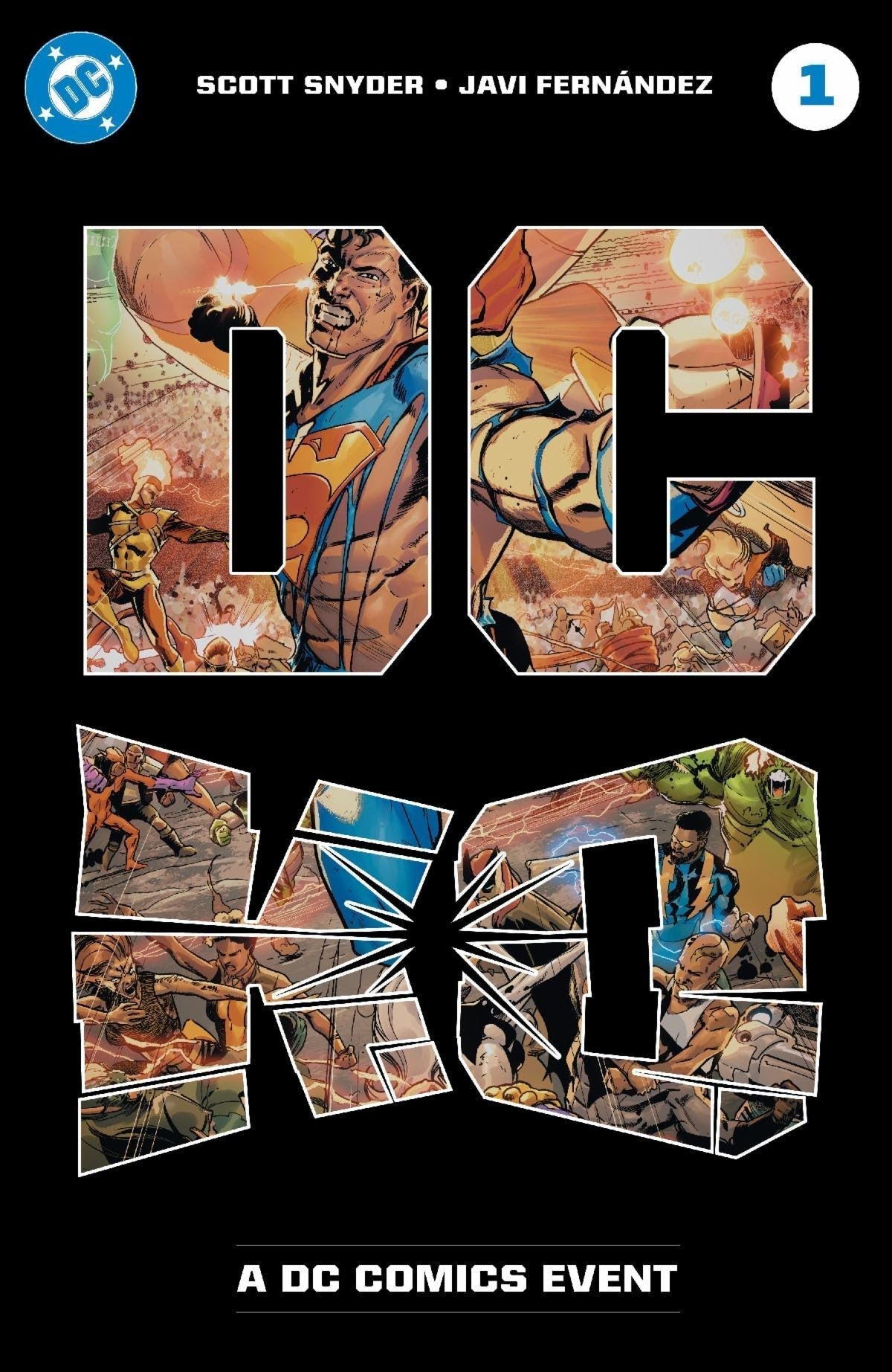 DC K.O. #1 Cover A Javier Fernandez Acetate