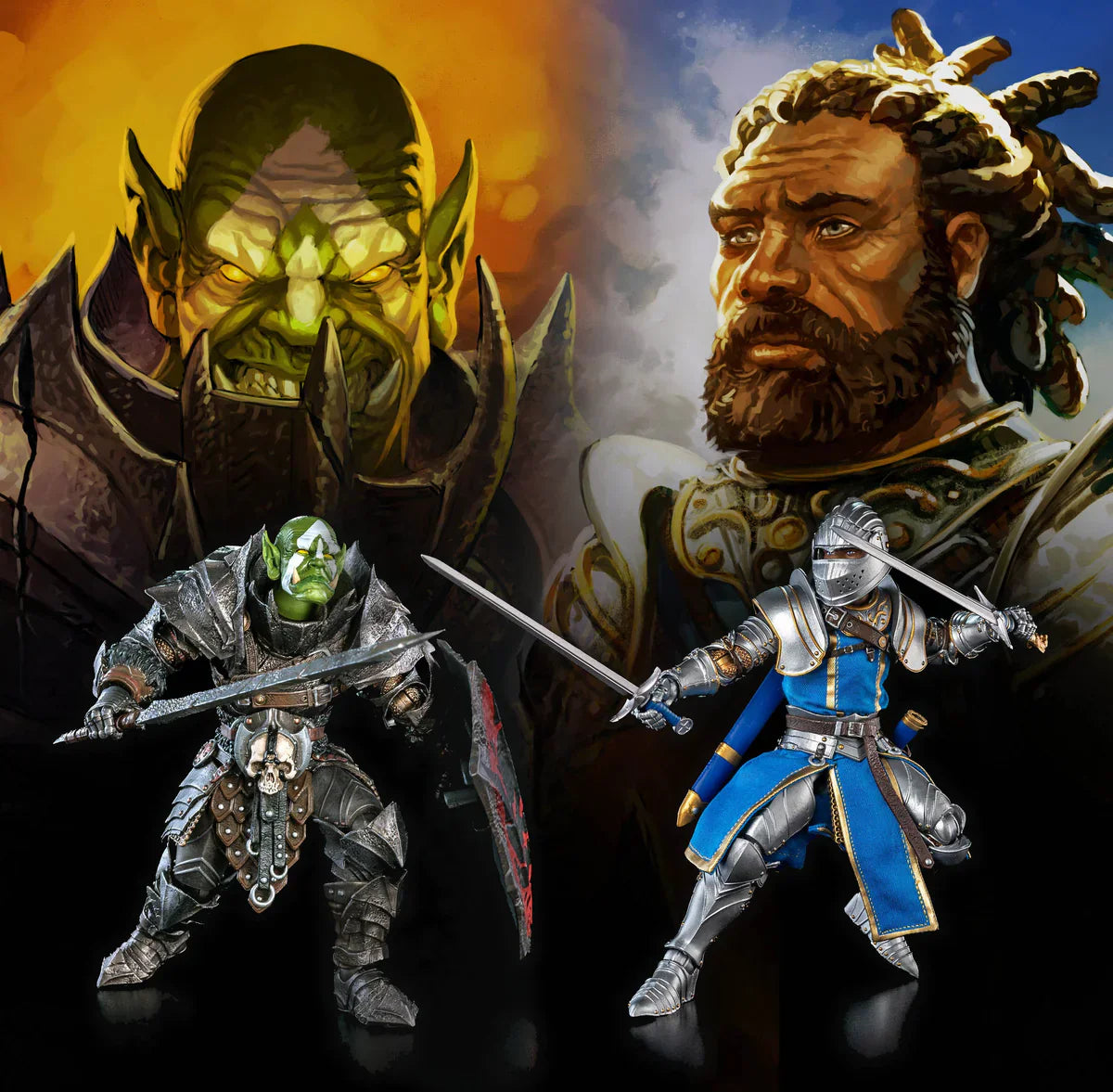 Mythic Legions Legacies of Mythoss Otho & Urzokk Action Figures