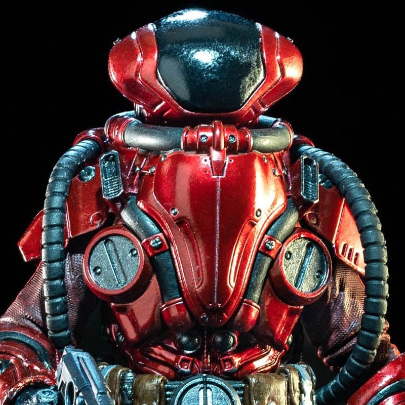 Cosmic Legions Outpost: Zaxxius T.U.5.C.C. Pilot Action Figure