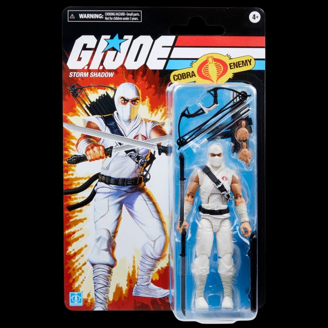 G.I. Joe Classified Series Retro Cardback Storm Shadow Action Figure
