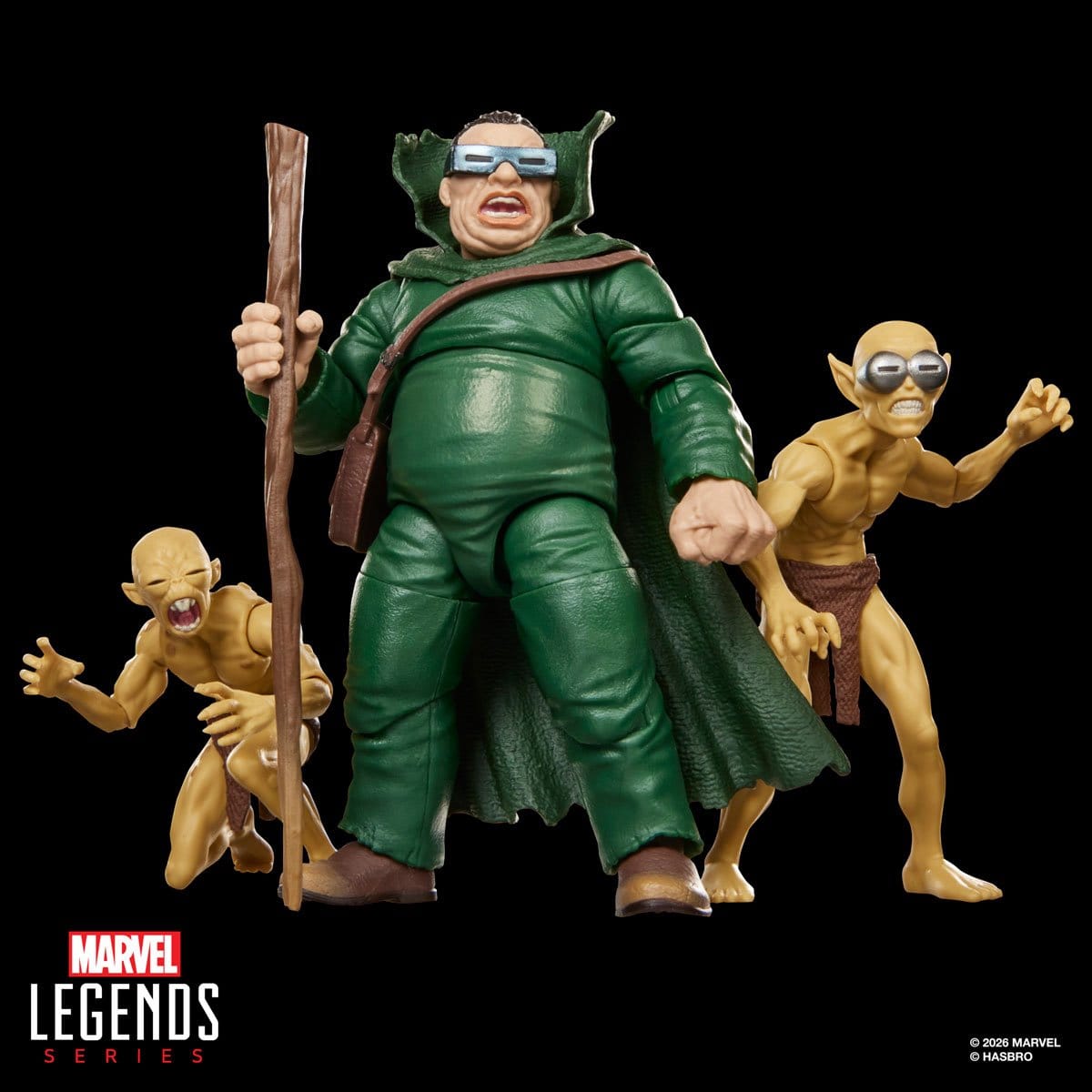 Marvel Legends Series Fantastic Four Mole Man & Moloids Action Figures