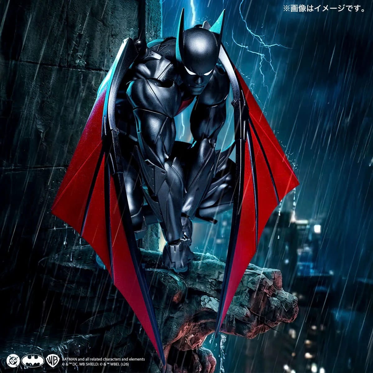 Amazing Yamaguchi Revoltech Batman Beyond NR128 Batman Action Figure