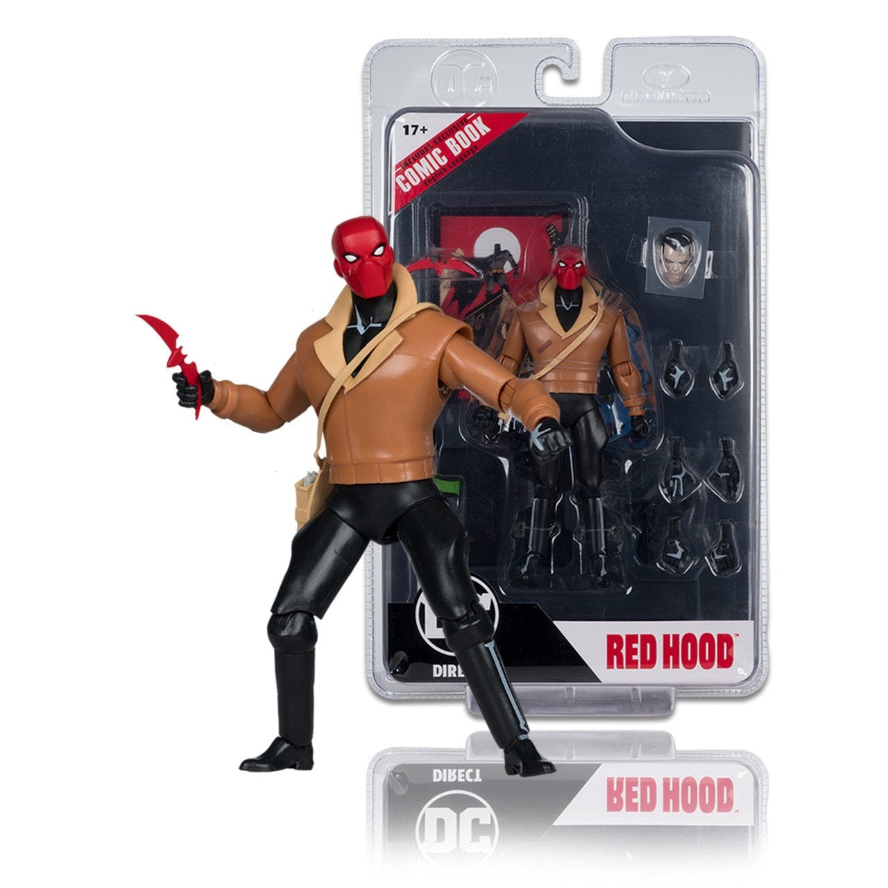 DC Page Punchers Batman: The Adventures Continue Red Hood 6-inch Action Figure with Comic Book