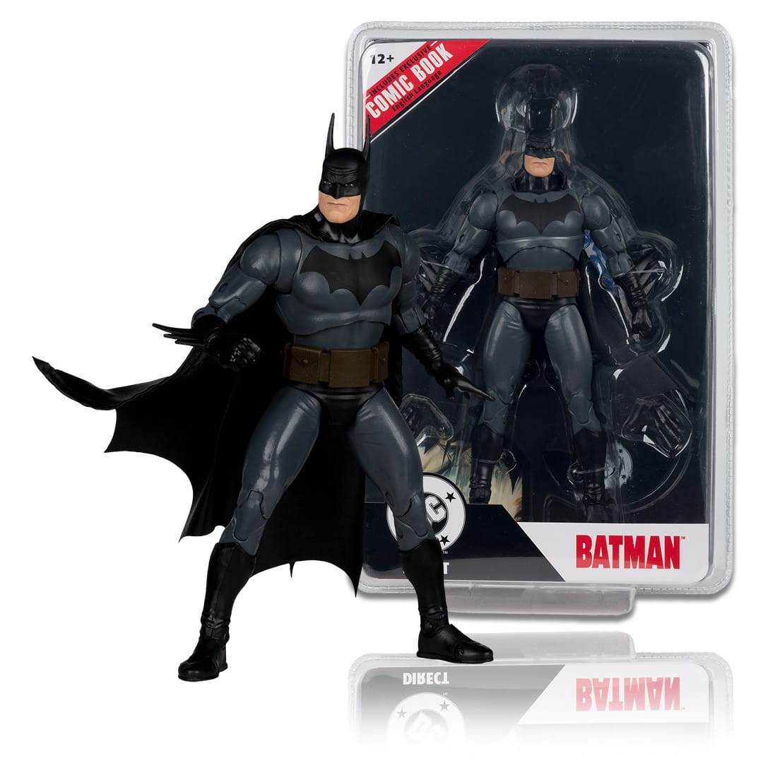 DC Page Punchers Justice Batman 7-inch Action Figure with Comic Book
