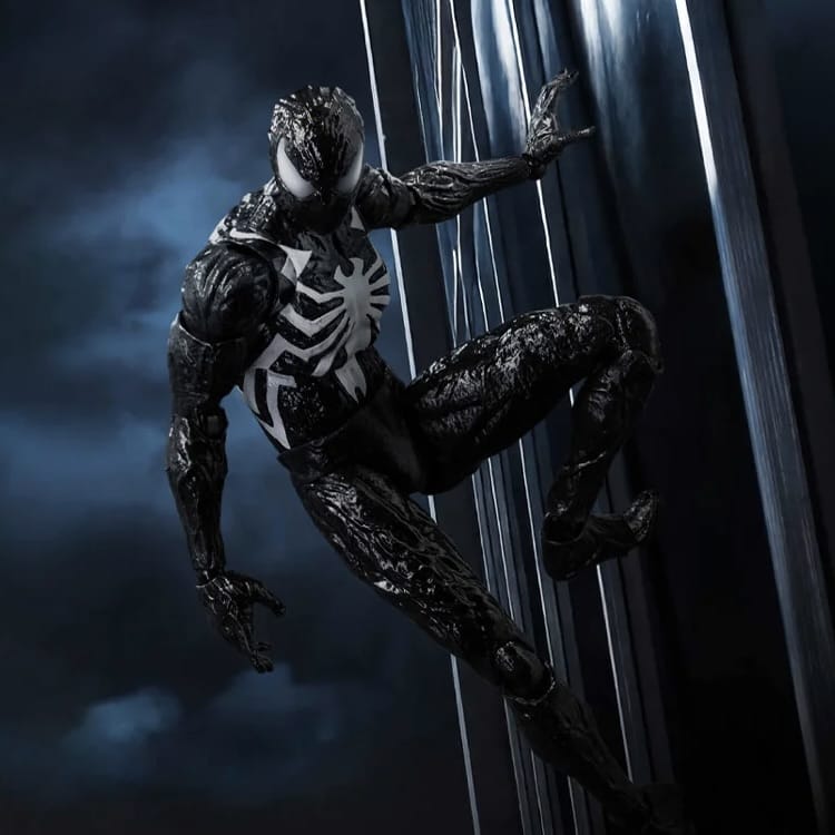 DLX Marvel's Spider-Man 2 Spider-Man Symbiote Suit (Peter Parker) Standard Edition Action Figure