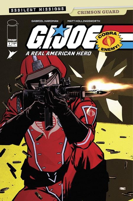 Image Comics GI Joe A Real American Hero Sssilent Missions Crimson Guard #1 (One Shot) Cover B Jorge Fornes Variant