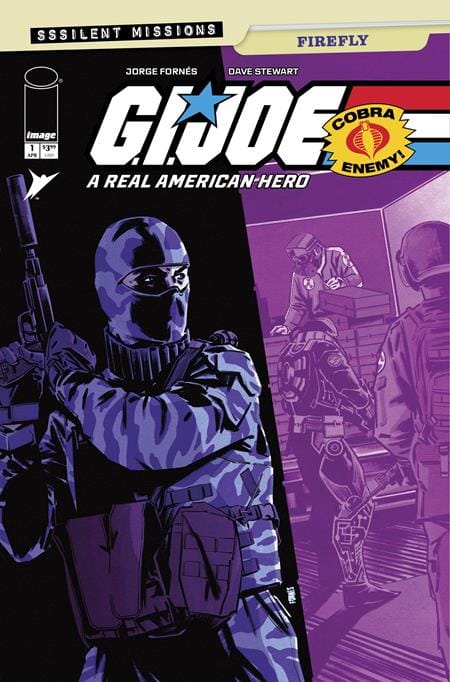 Image Comics GI Joe A Real American Hero Sssilent Missions Firefly #1 (One Shot) Cover A Jorge Fornes