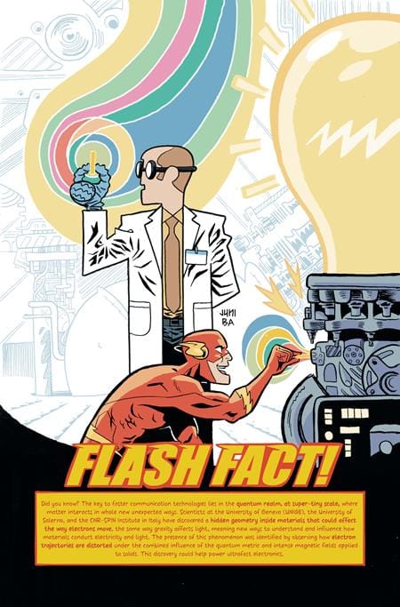 DC Comics, Inc. Flash #35 Cover C Juni Ba Card Stock Variant