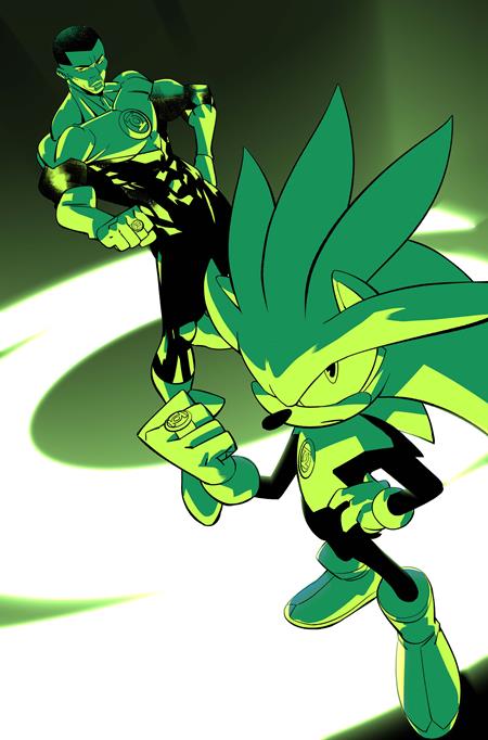 DC x Sonic The Hedgehog Metal Legion #4 (of 5) Cover C Daniele Di Nicuolo Card Stock Variant