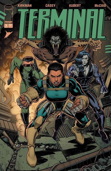 Image Comics Terminal #2 Cover C Arthur Adams & Dave Mccaig Variant (Mature)