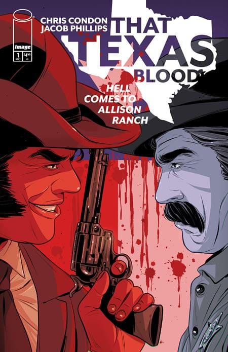 Image Comics That Texas Blood Hell Comes To Allison Ranch #1 (of 6) Cover C Luana Vecchio Variant (Mature)