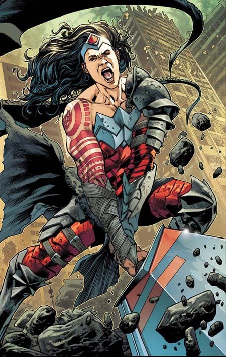 Absolute Wonder Woman #25 Cover D Bryan Hitch Connecting Card Stock Variant