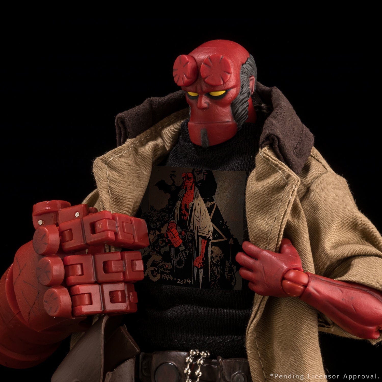 1000toys Hellboy 30th Anniversary Hellboy 1/12 Scale Action Figure