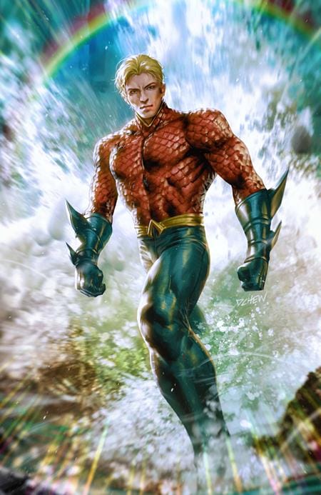 DC Comics, Inc. Emperor Aquaman #24 Cover B Derrick Chew Card Stock Variant