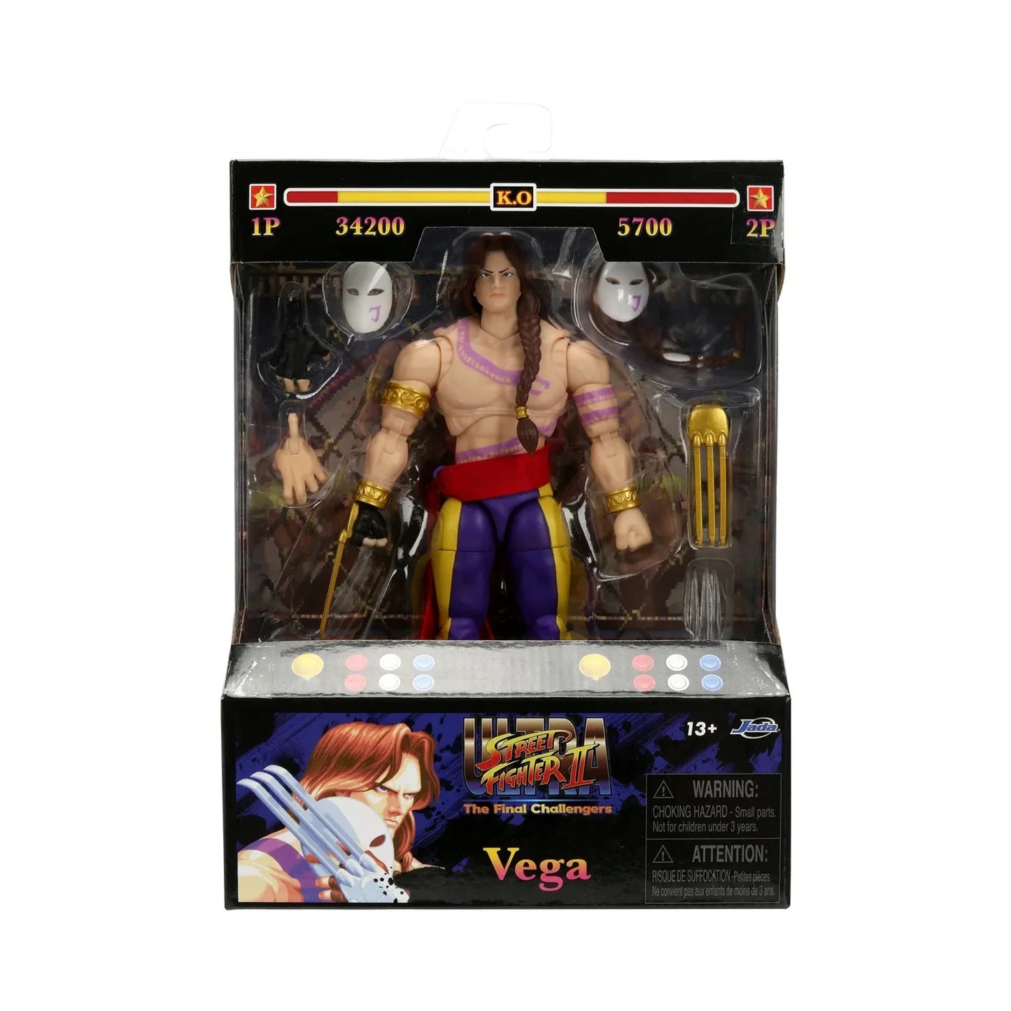 Ultra Street Fighter II: The Final Challengers Vega Action Figure