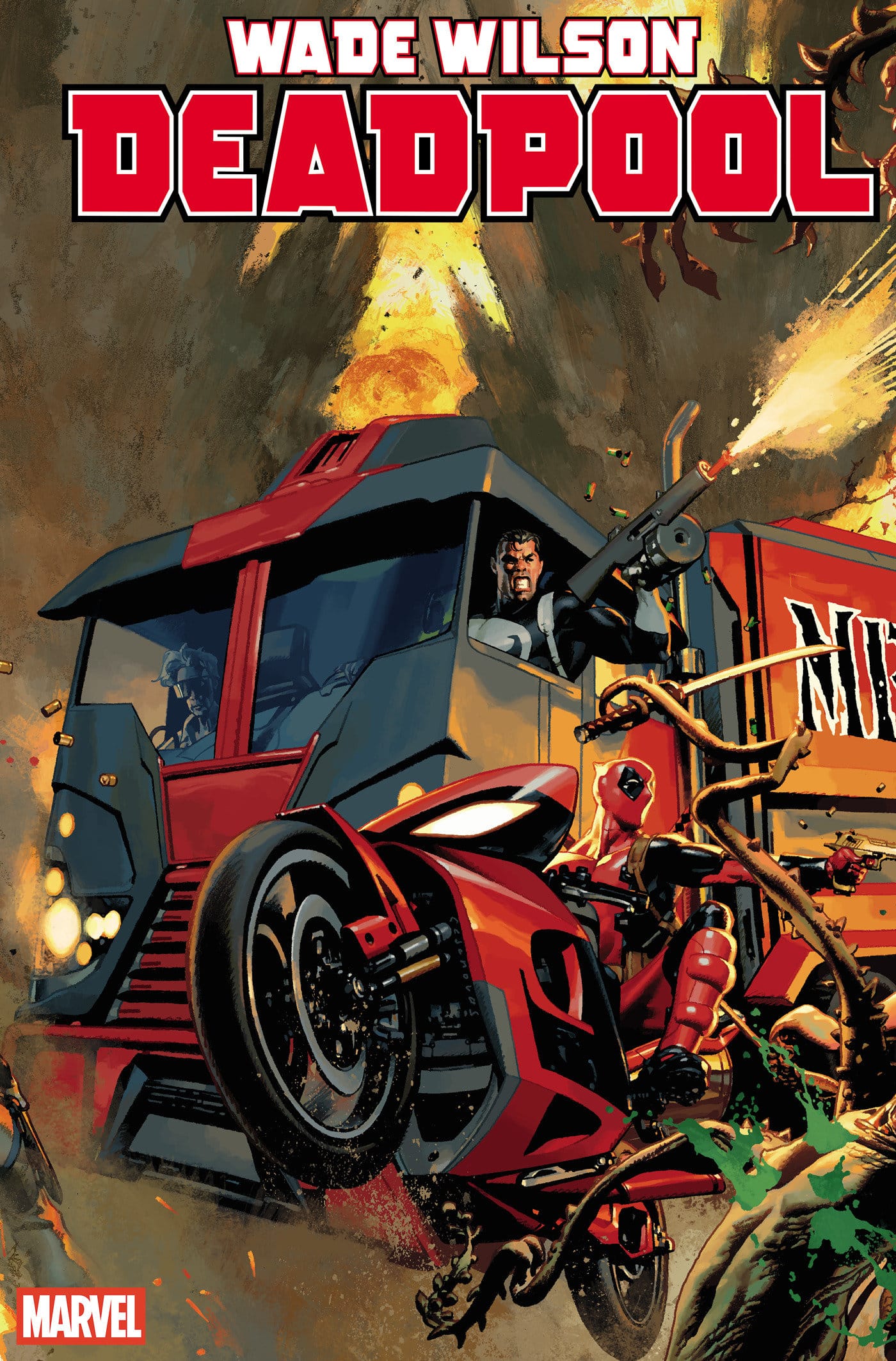 Wade Wilson: Deadpool #9 Josemaria Casanovas 4-Part Connecting Variant