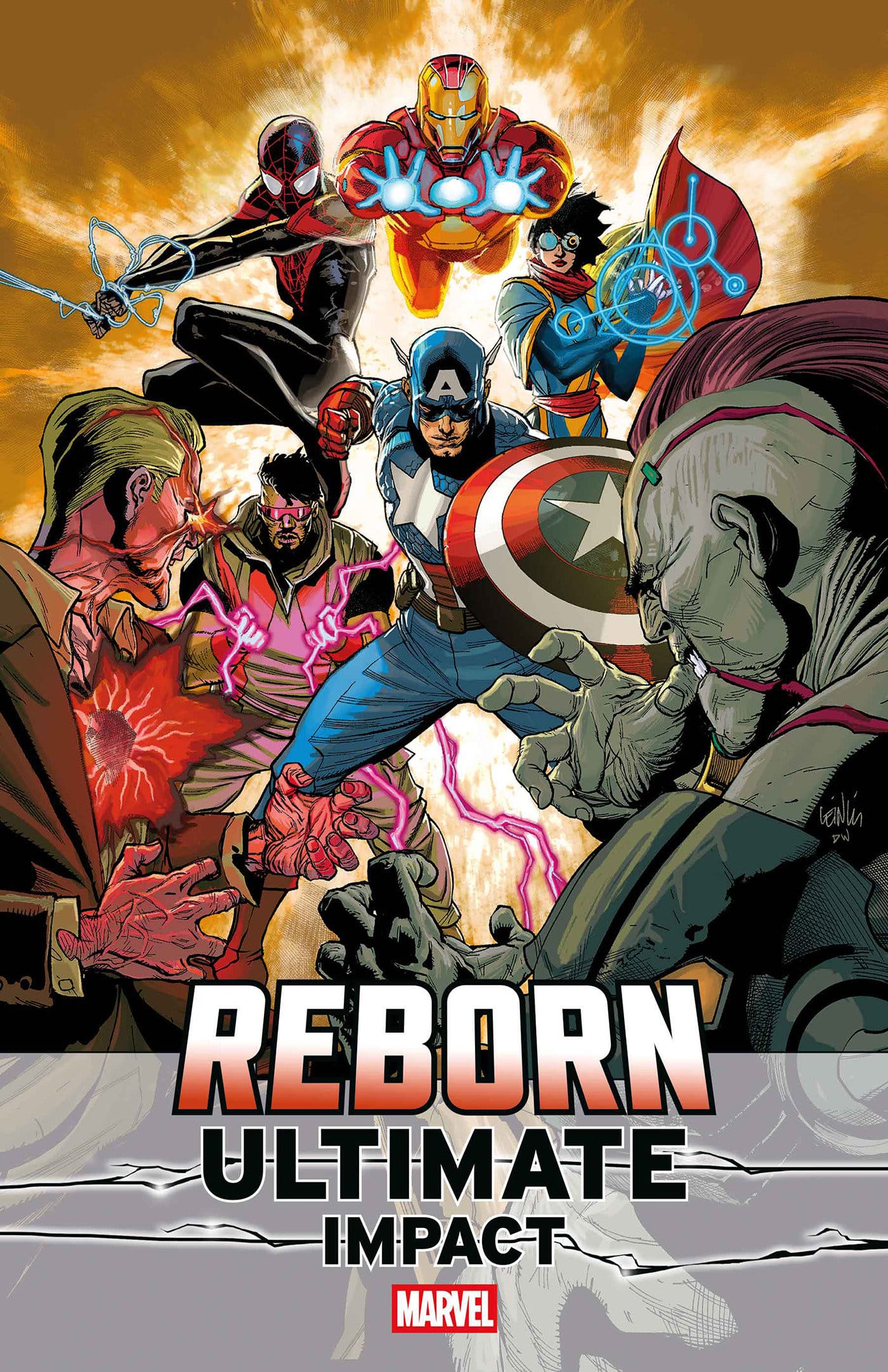Ultimate Impact: Reborn #4 Main Cover Leinil Yu