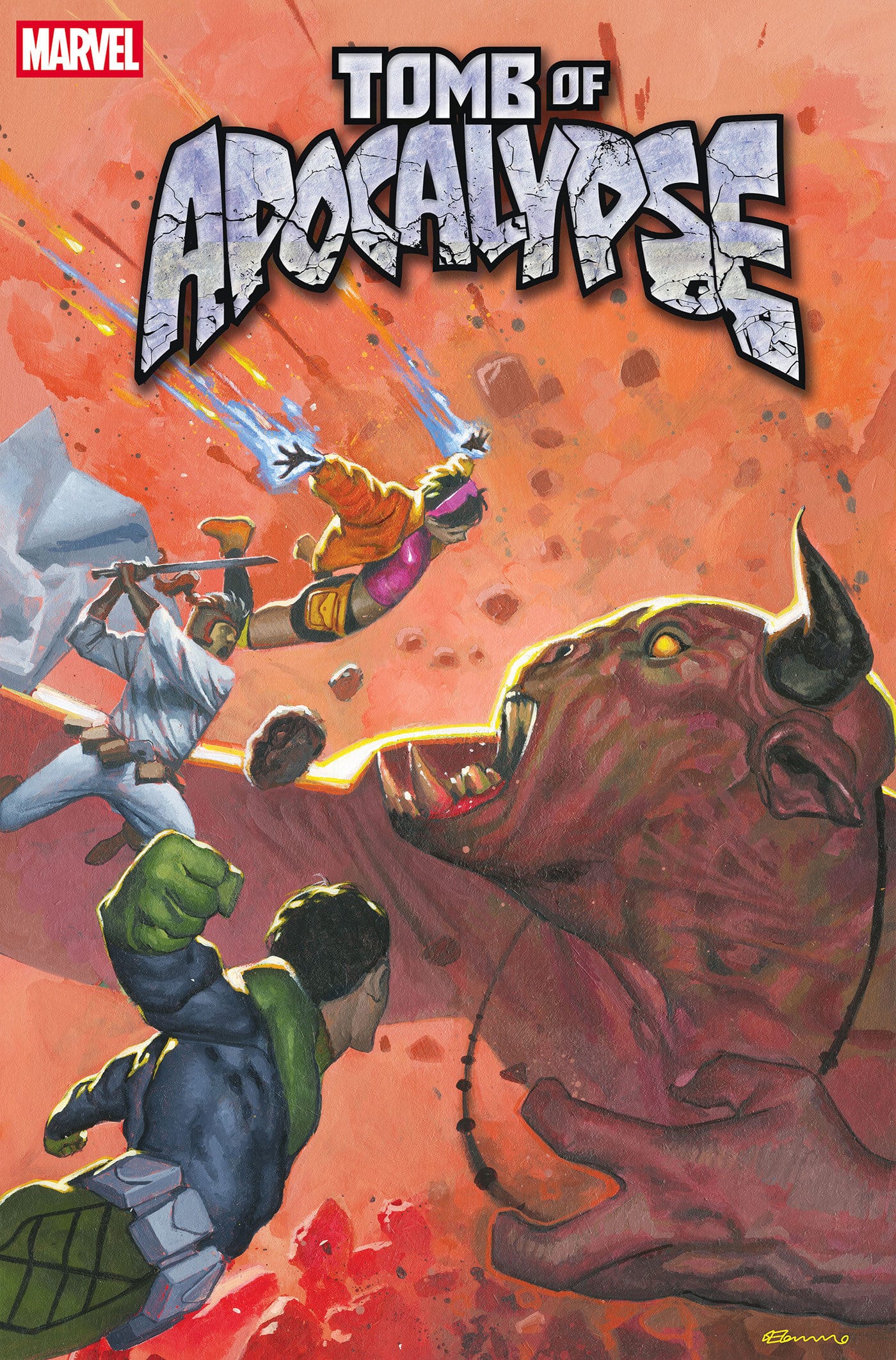 Tomb Of Apocalypse #3 Main Cover Fabrizio De Tommaso