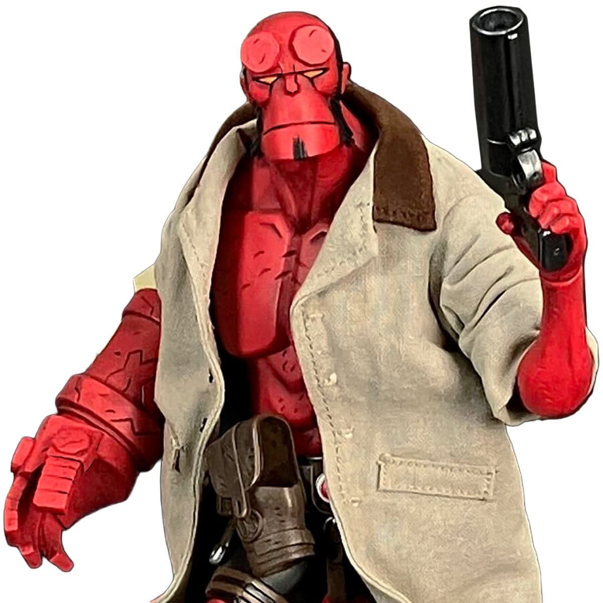 Hellboy Box Full of Evil 1:12 Scale Deluxe Action Figure with Accessories Bundle