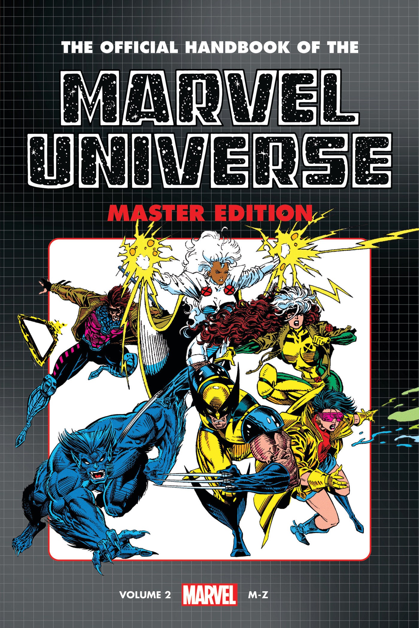 Official Handbook Of The Marvel Universe: Master Edition Omnibus Vol. 2 X-Men Cover (Direct Market Edition)
