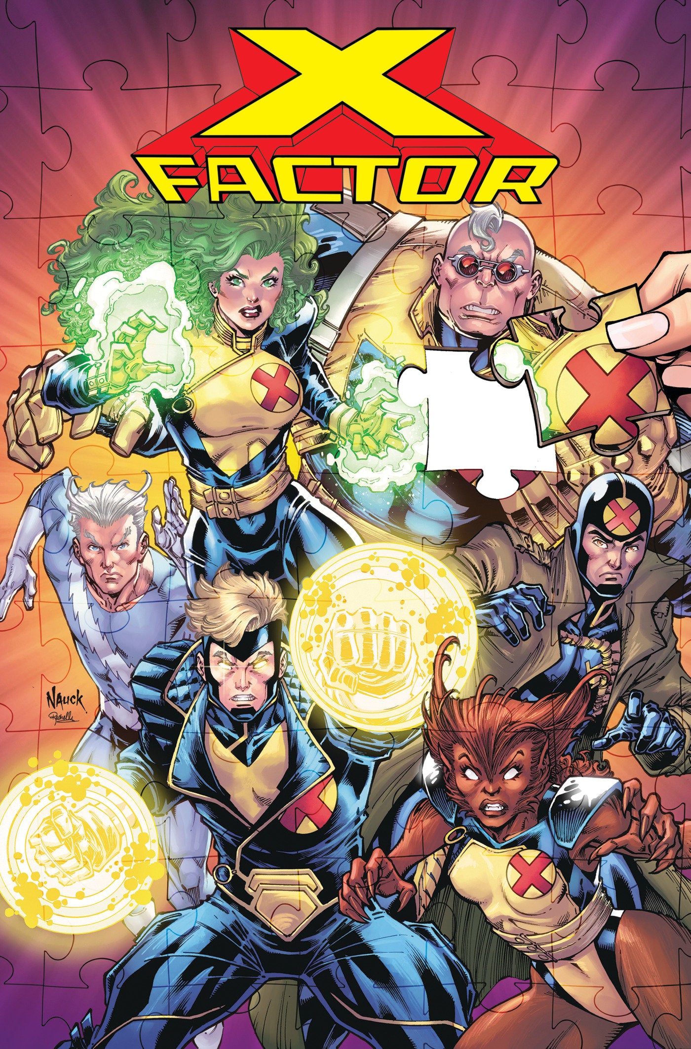 X-Factor By Peter David Omnibus Vol. 4 Todd Nauck Cover (Direct Market Edition)