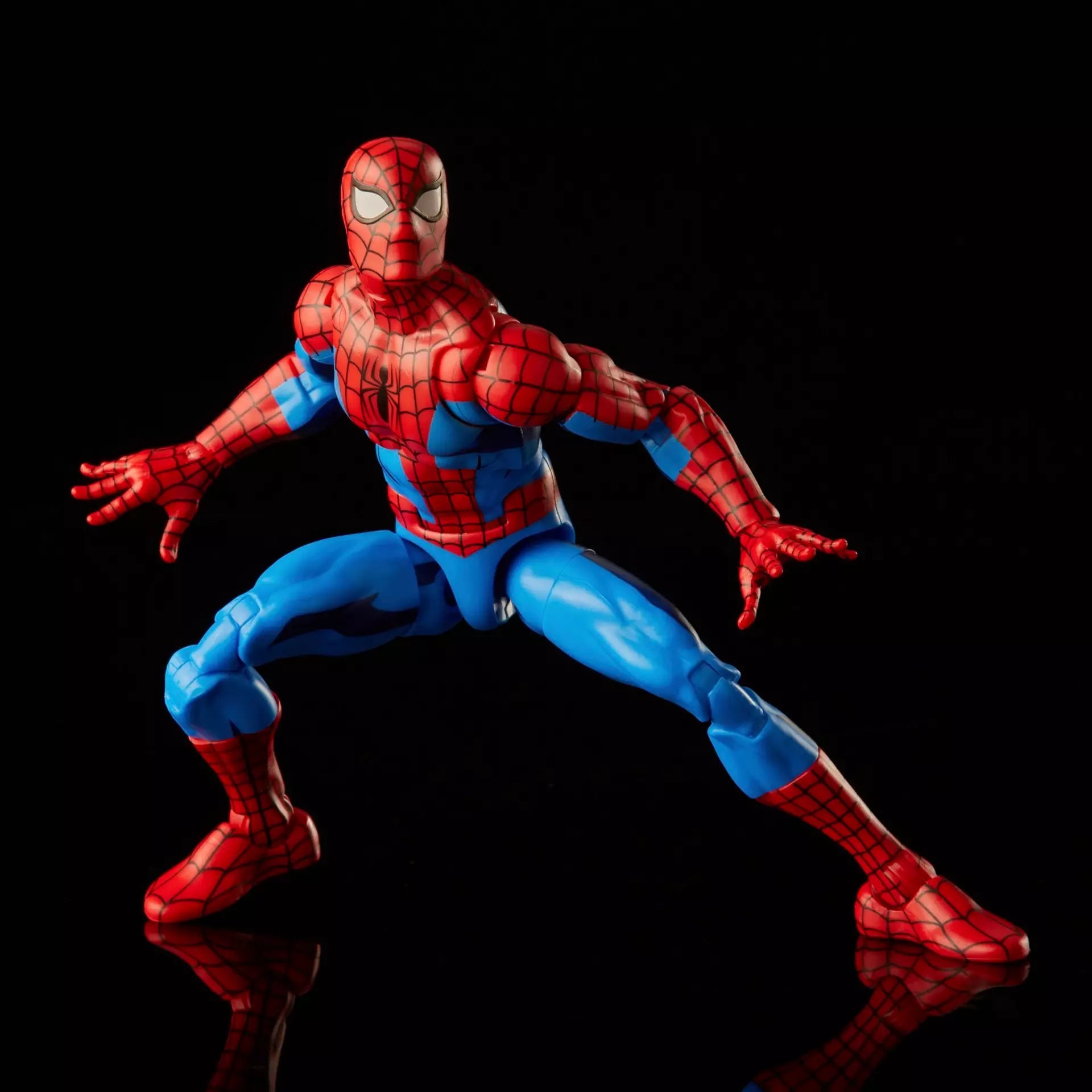Marvel Legends Series Retro Collection Spider-Man (Cel Shaded) Action Figure