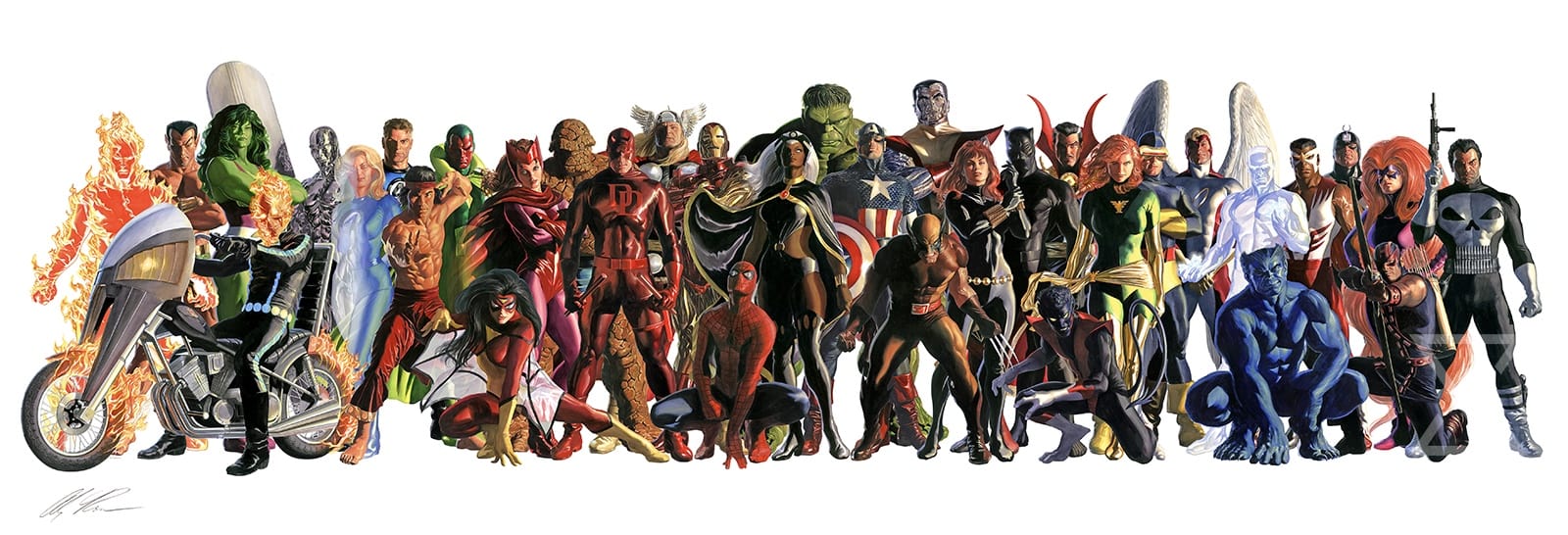 Marvel Comics Mural