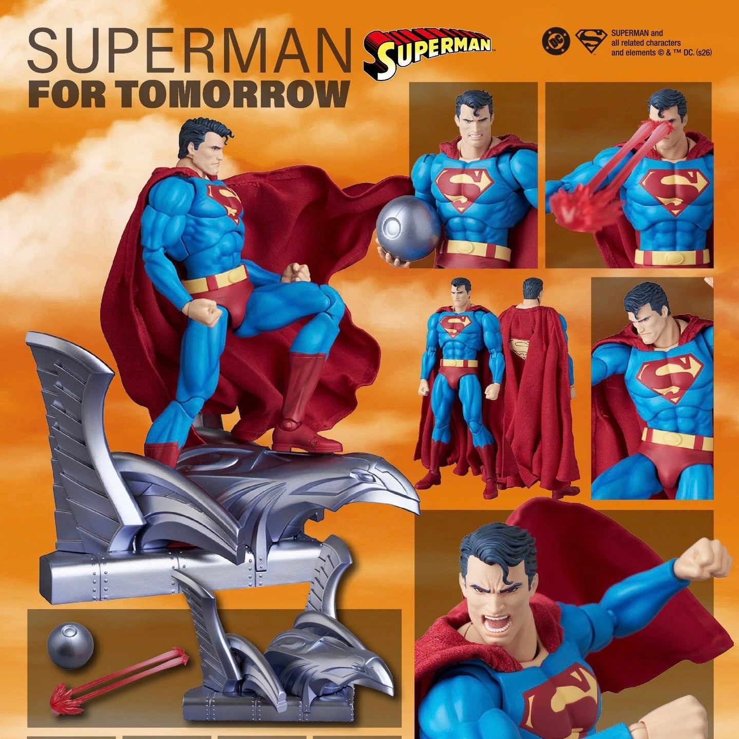 MAFEX No. 317 Superman: For Tomorrow Superman Action Figure