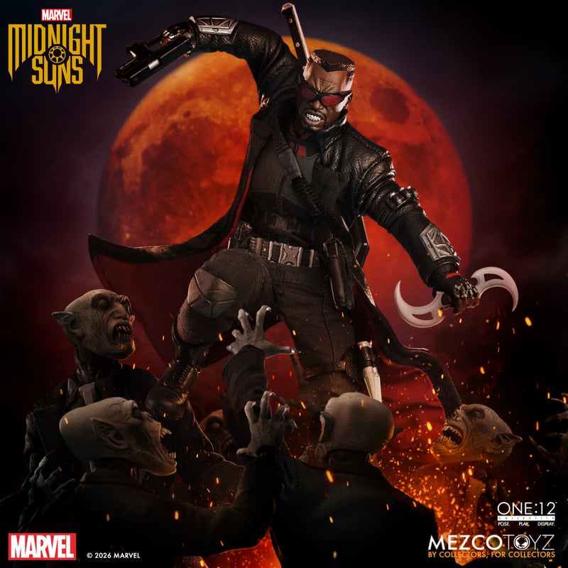 One:12 Collective Midnight Suns Blade Action Figure