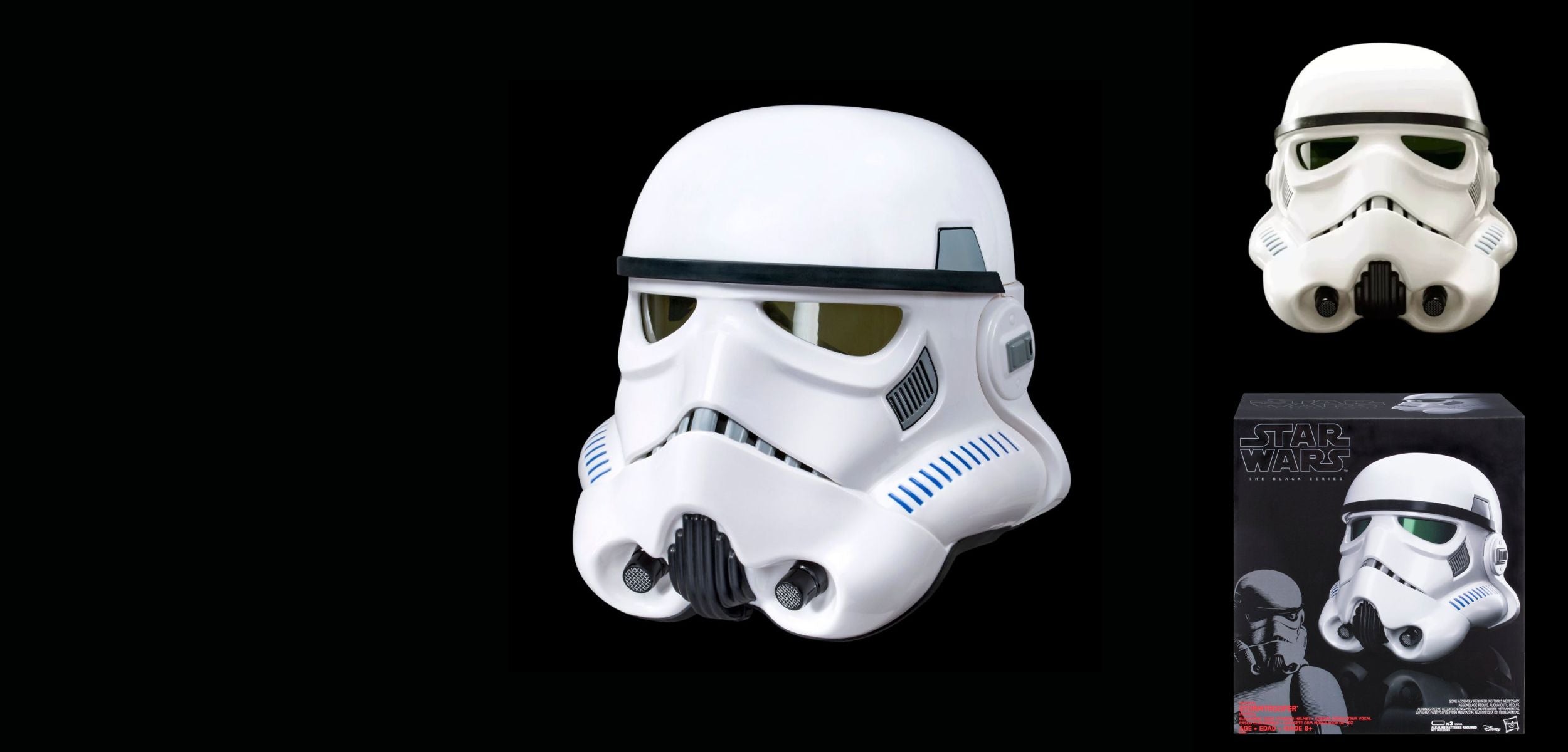 Star Wars The Black Series Rogue One Imperial Stormtrooper Premium Electronic Helmet