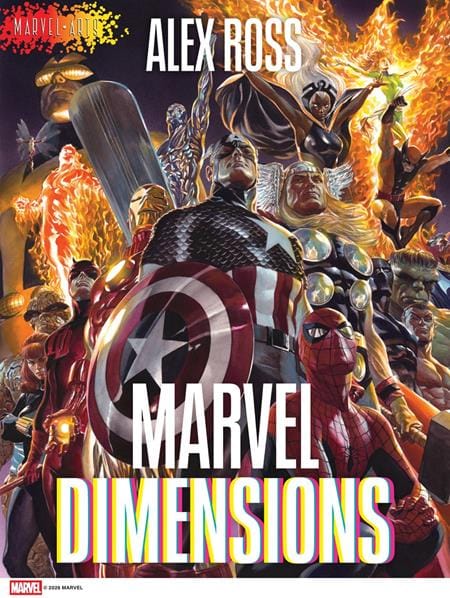 Abrams ComicArts Marvel Dimensions Hardcover Lunar Exclusive Edition