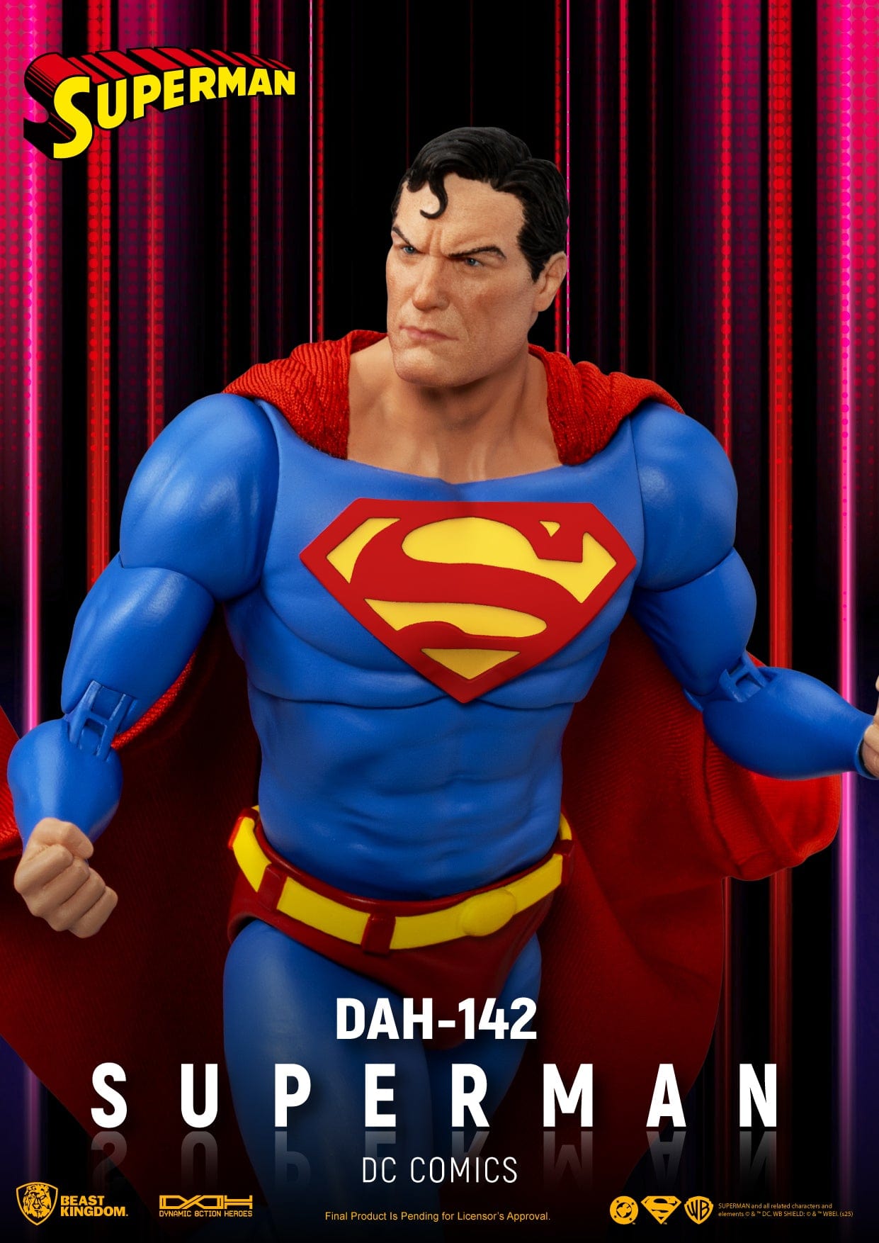 Beast Kingdom Dynamic 8ction DAH-142 DC Comic Superman Action Figure