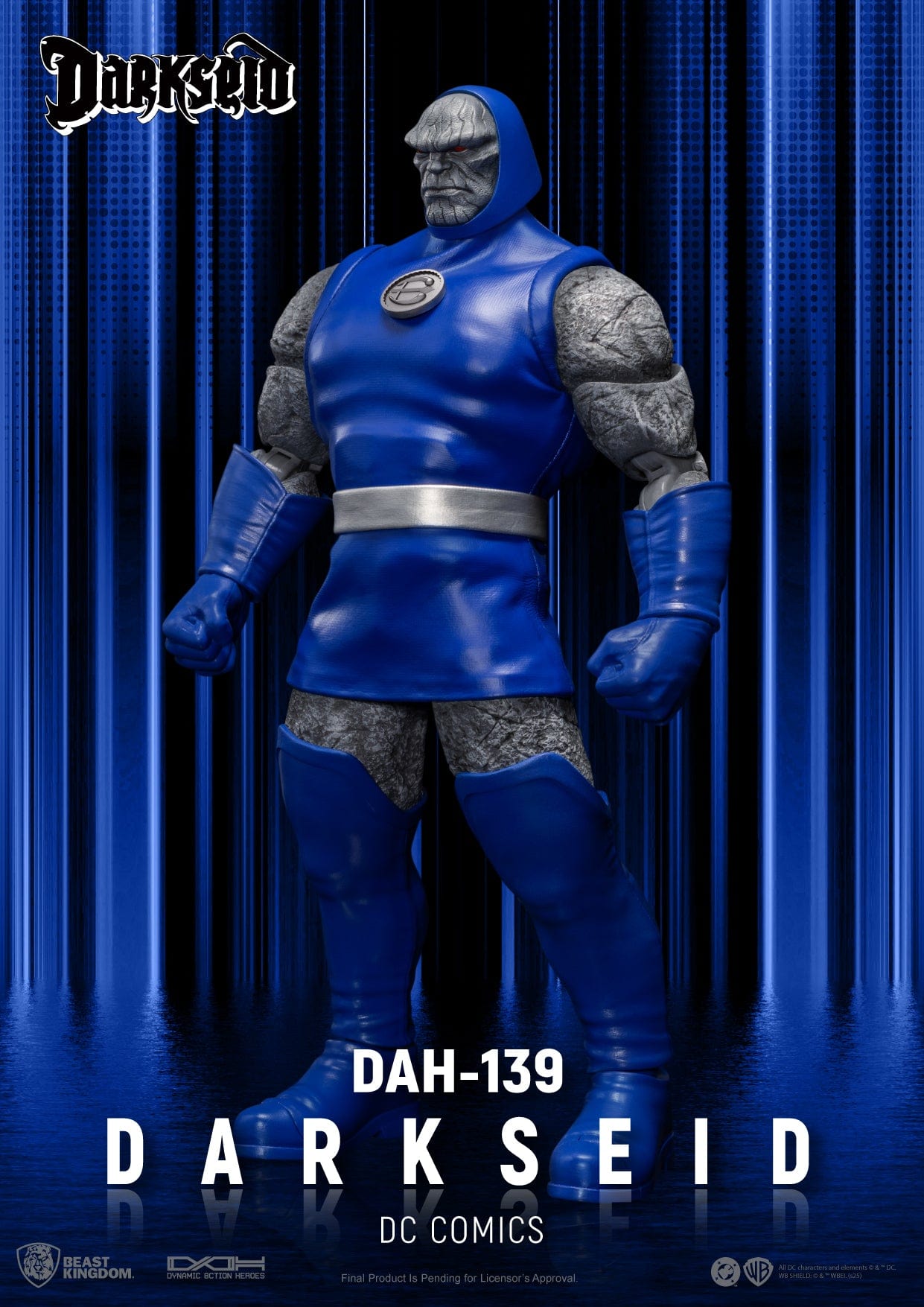 Beast Kingdom Dynamic 8ction Heroes DC Comics DAH-139 Darkseid Action Figure