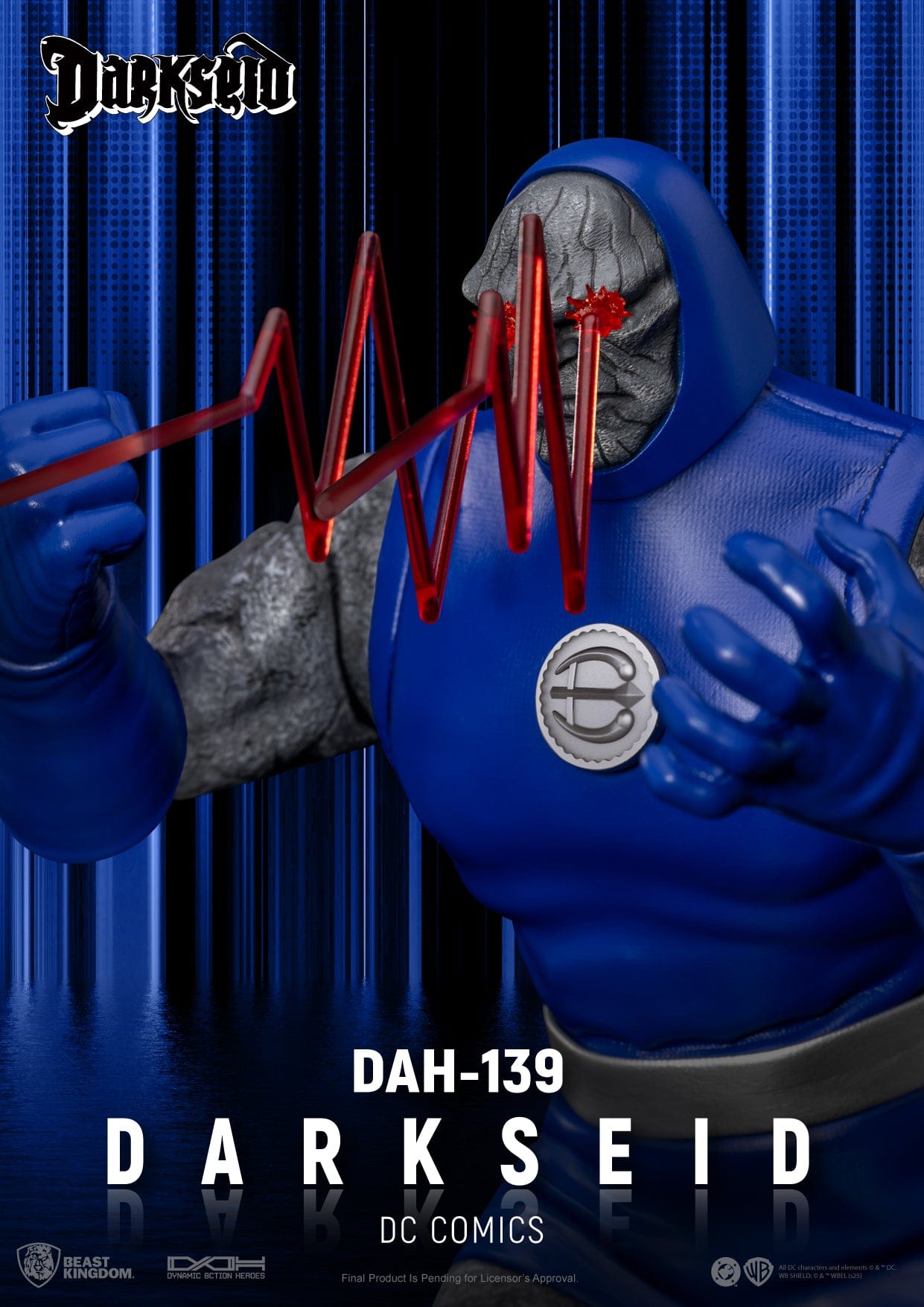 Beast Kingdom Dynamic 8ction Heroes DC Comics DAH-139 Darkseid Action Figure