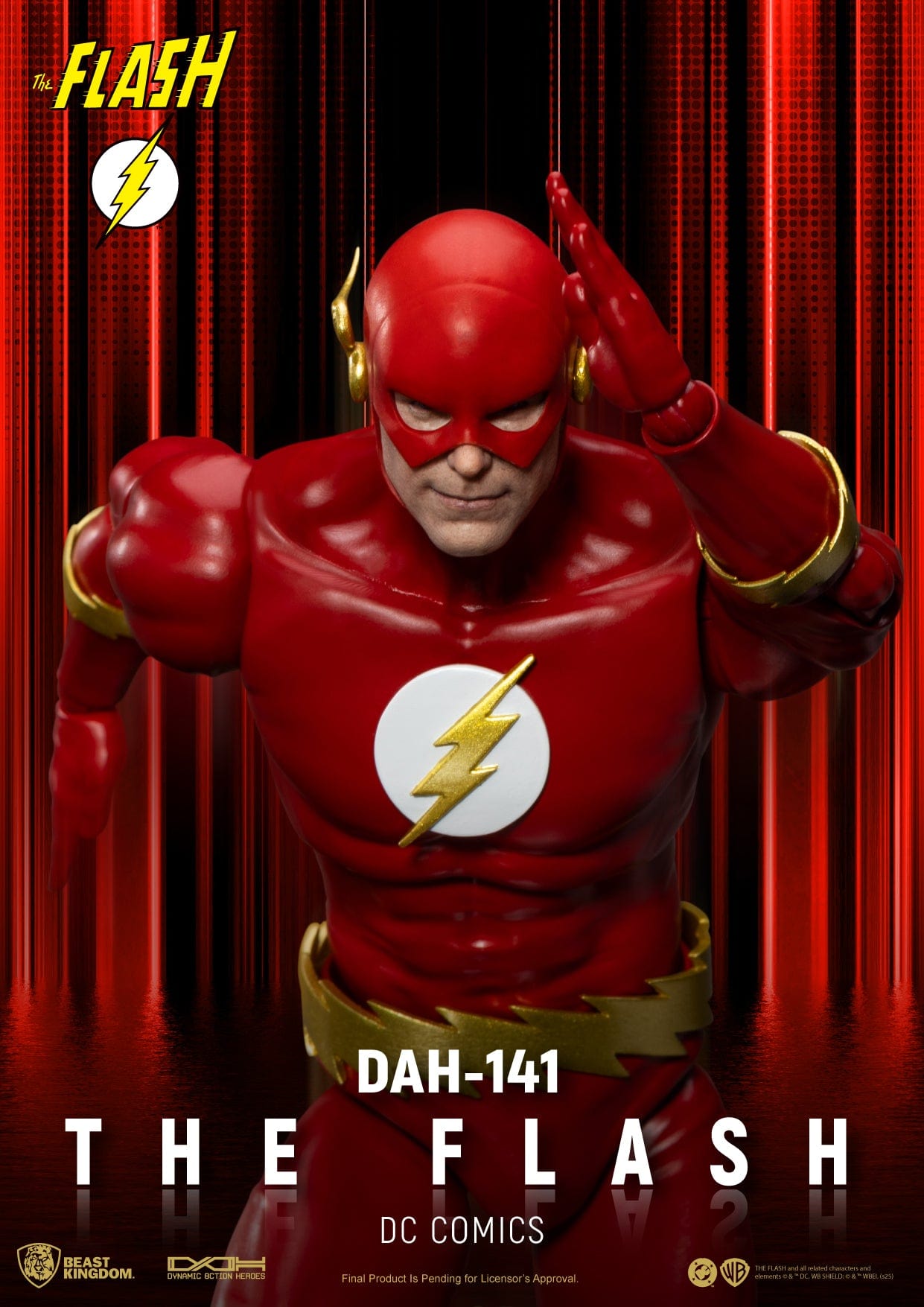 Beast Kingdom Dynamic 8ction Heroes DC Comics DAH-141 Flash Action Figure