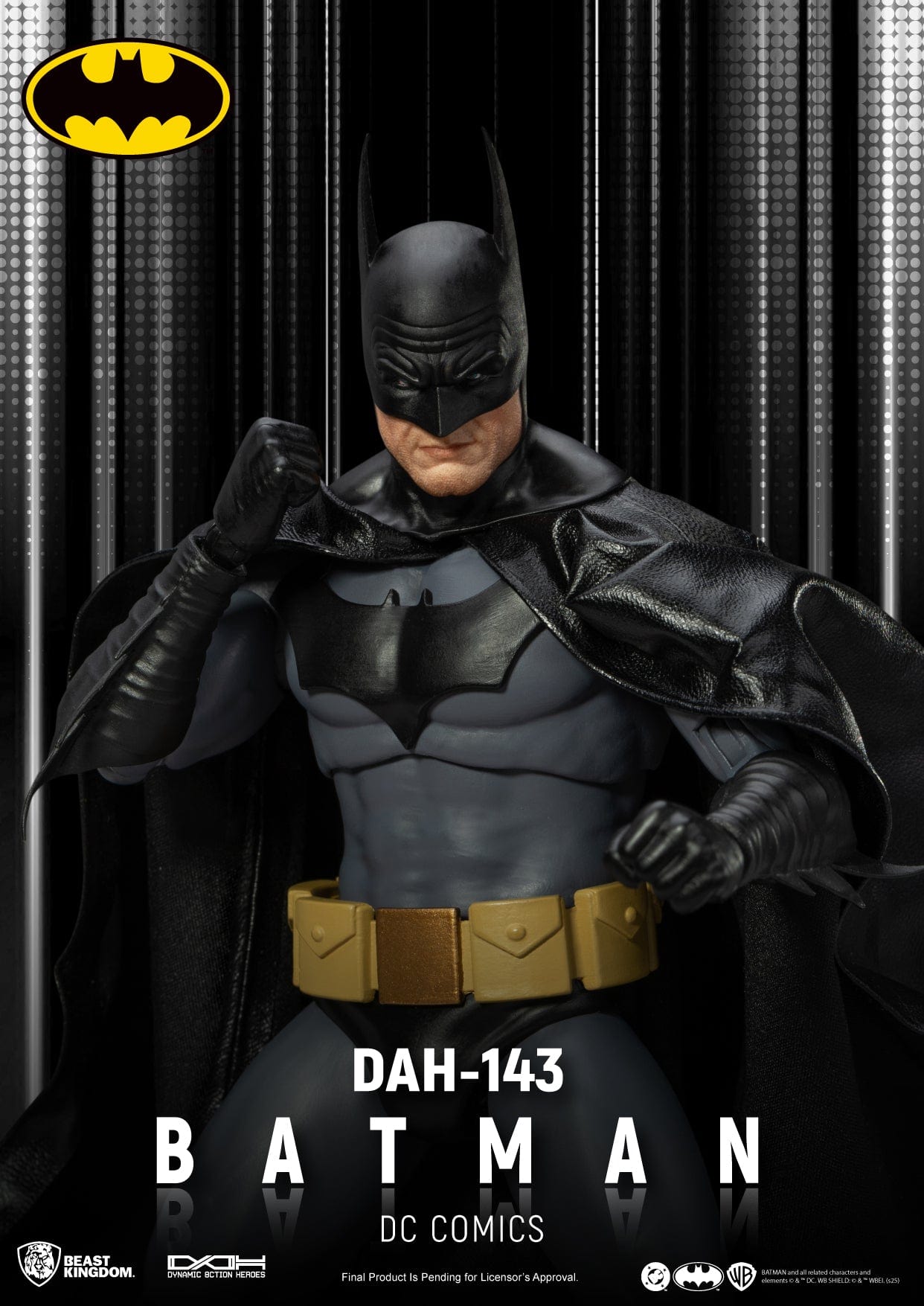 Beast Kingdom Dynamic 8ction Heroes DC Comics DAH-143 Batman Action Figure
