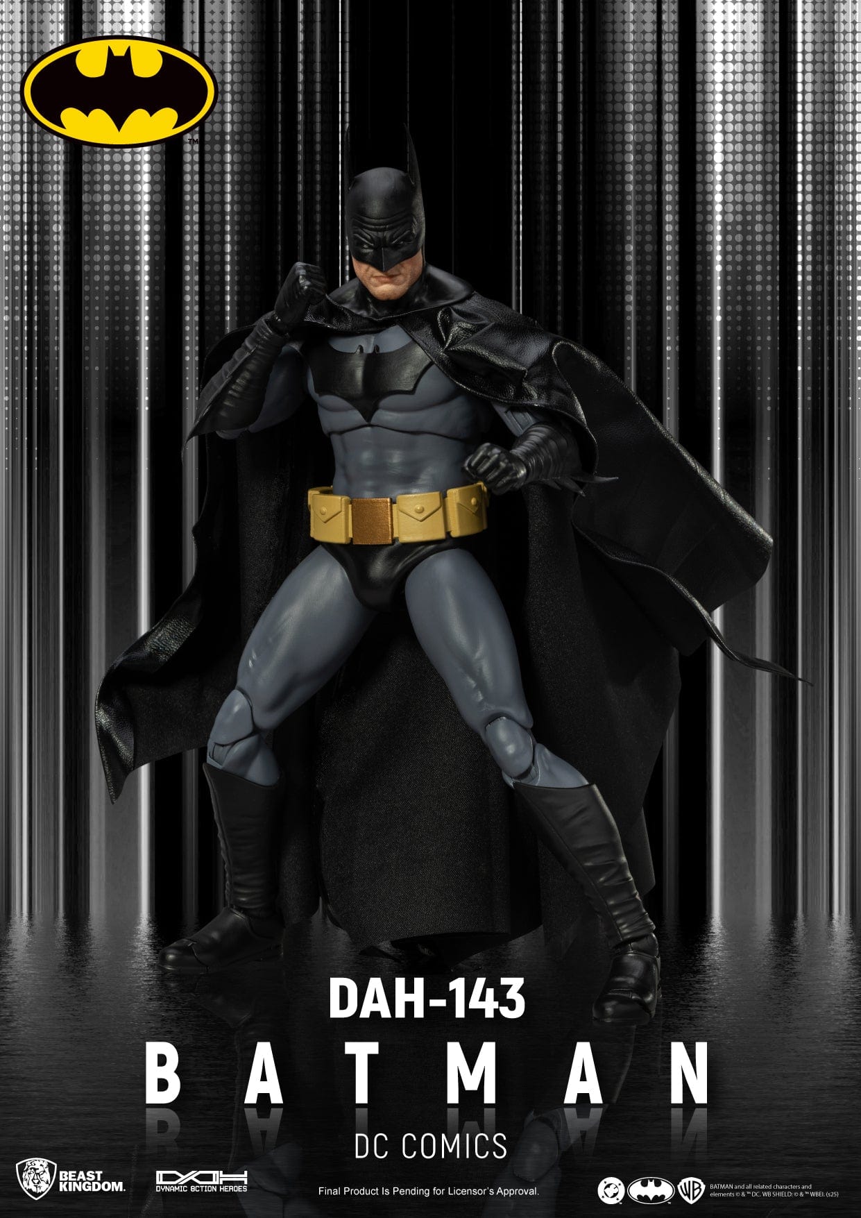 Beast Kingdom Dynamic 8ction Heroes DC Comics DAH-143 Batman Action Figure