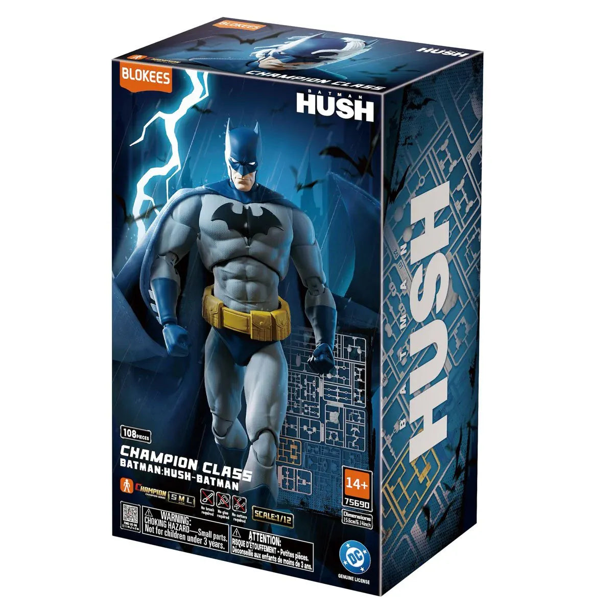 Blokees DC Champion Class 05 Batman: Hush Batman Model Kit