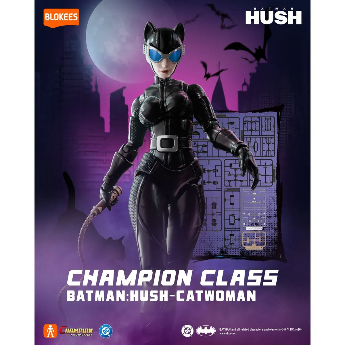 Blokees DC Champion Class 06 Batman: Hush Catwoman Model Kit