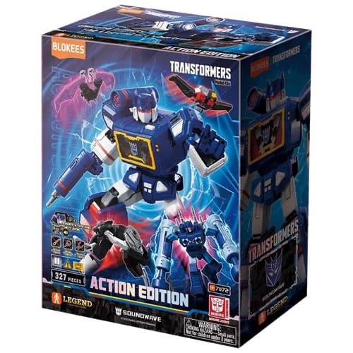 Blokees Transformers Action Edition G1 Soundwave Model Kit