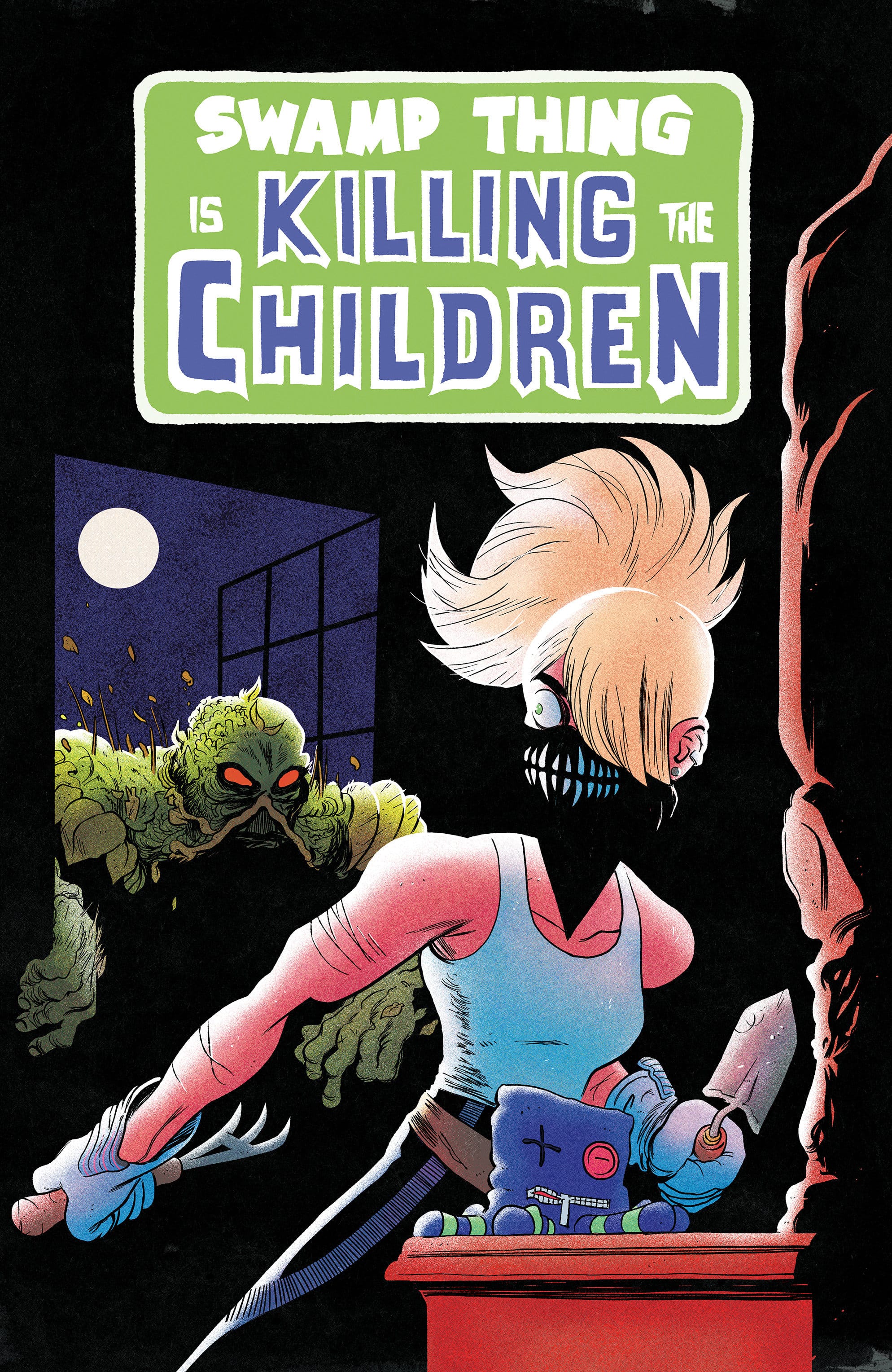 Boom Entertainment Swamp Thing Is Killing The Children #1 C Swamp Thing Homage Variant Tyler Boss