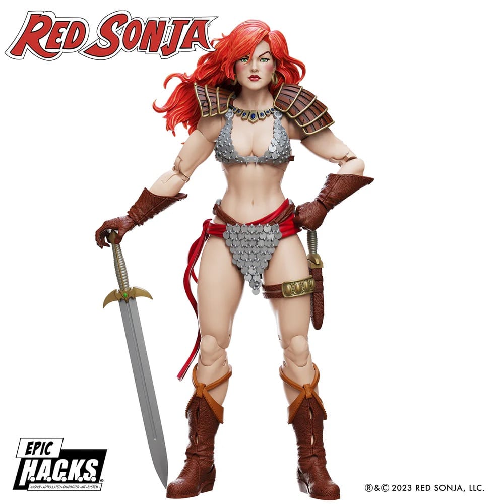 Boss Fight Studio Epic H.A.C.K.S. Red Sonja Action Figure