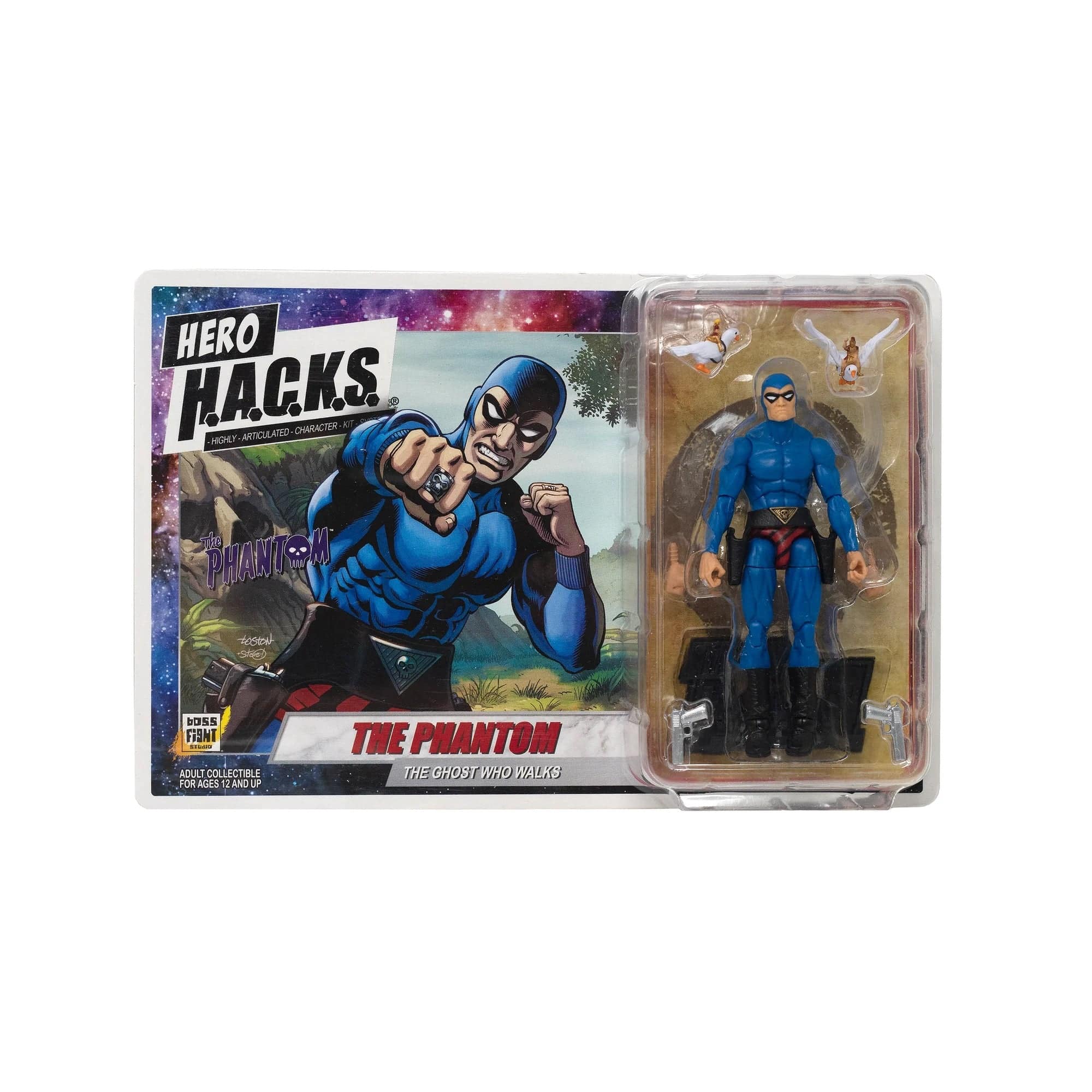 Boss Fight Studio Hero H.A.C.K.S. Phantom Wave 1.5 Phantom Action Figure