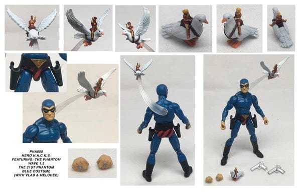 Boss Fight Studio Hero H.A.C.K.S. Phantom Wave 1.5 Phantom Action Figure