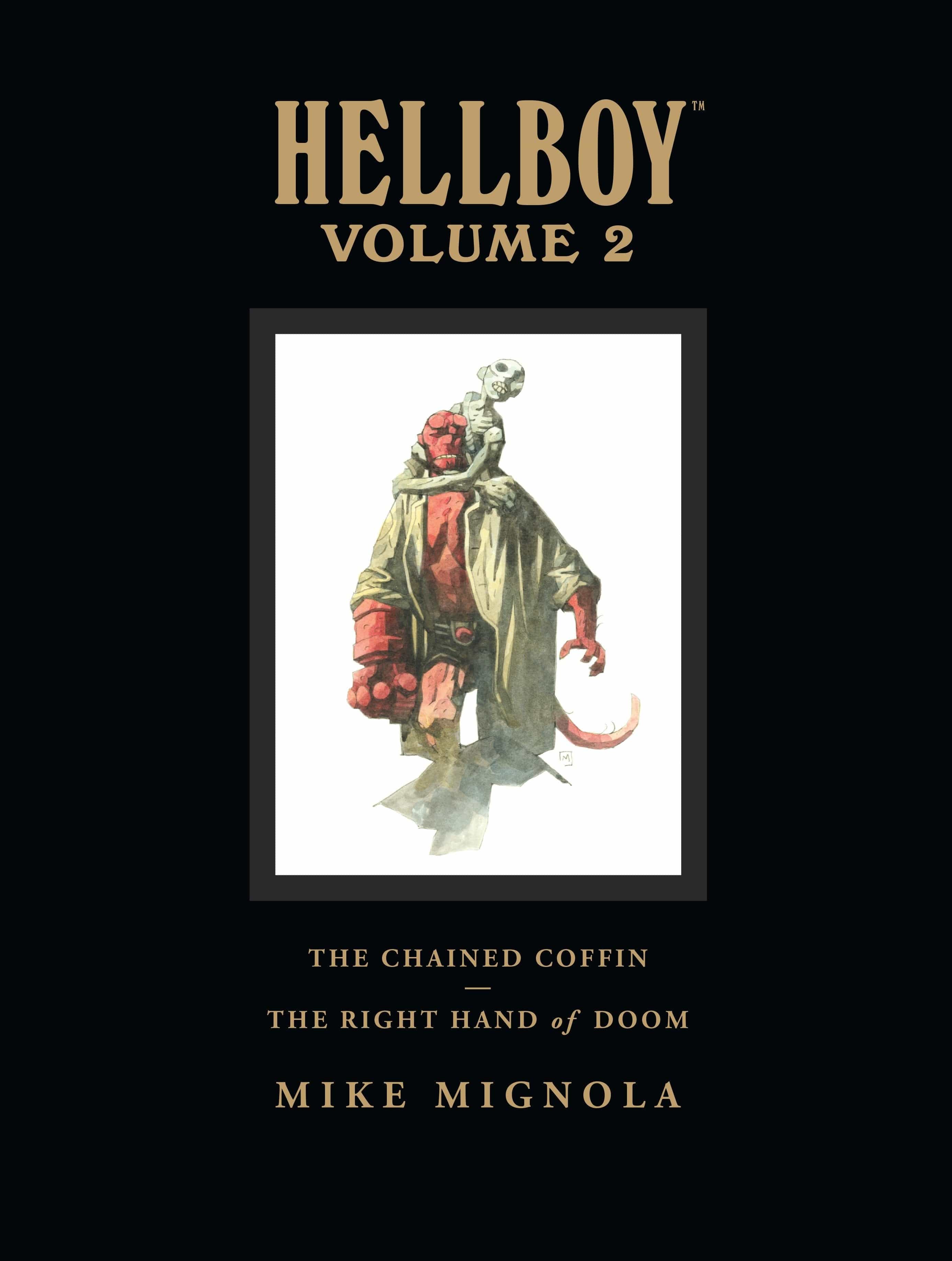 Dark Horse Comics Hellboy Library Volume 2: The Chained Coffin and The Right Hand of Doom