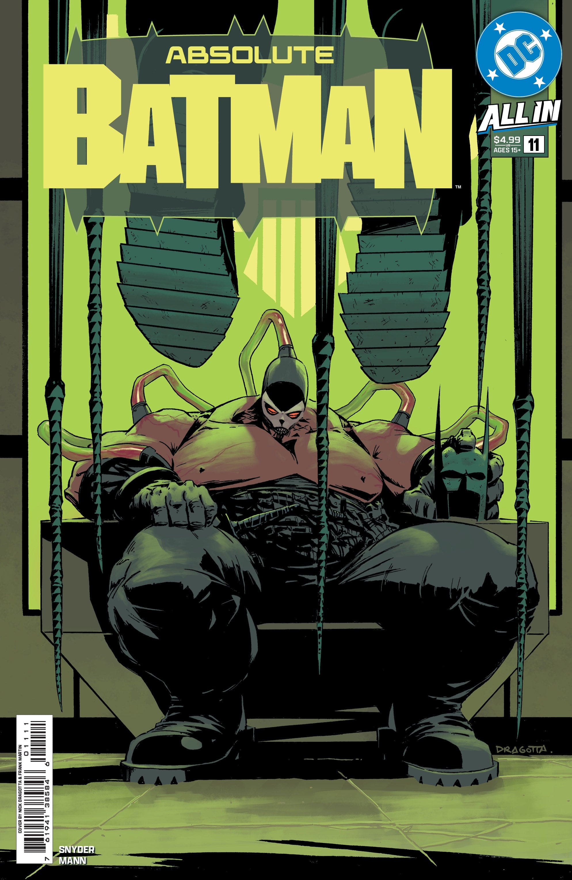 DC Comics, Inc. Absolute Batman #11 Cover A Nick Dragotta