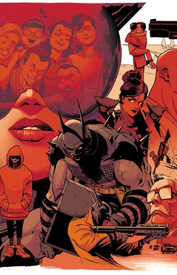 DC Comics, Inc. Absolute Batman #25 Cover I Nick Dragotta Middle Connecting Card Stock Variant