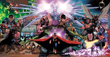 DC Comics, Inc. Absolute Superman #25 Cover A Rafa Sandoval Gatefold Triptych