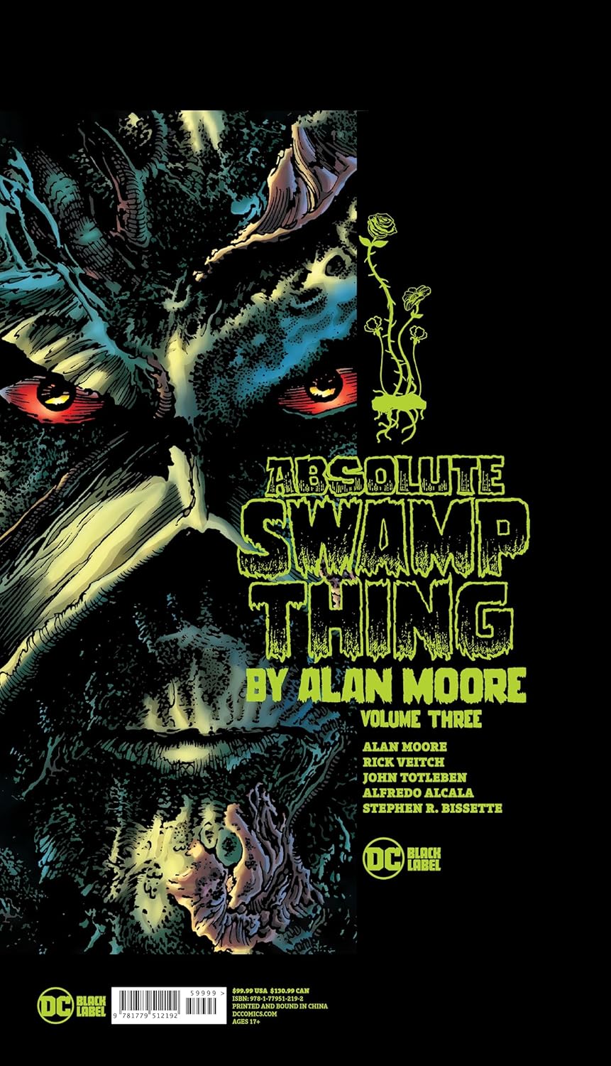 DC Comics, Inc. Absolute Swamp Thing by Alan Moore Volume 3